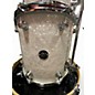 Used DW 4 Piece Performance Series White Marine Pearl Drum Kit