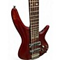 Used Ibanez SR705 Red Electric Bass Guitar