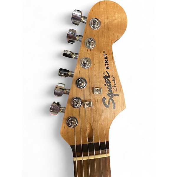 Used Squier Standard Stratocaster Tobacco Burst Solid Body Electric Guitar