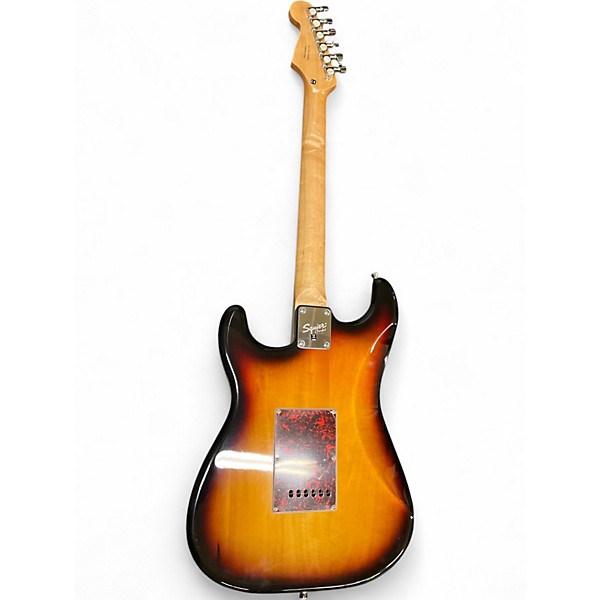 Used Squier Standard Stratocaster Tobacco Burst Solid Body Electric Guitar