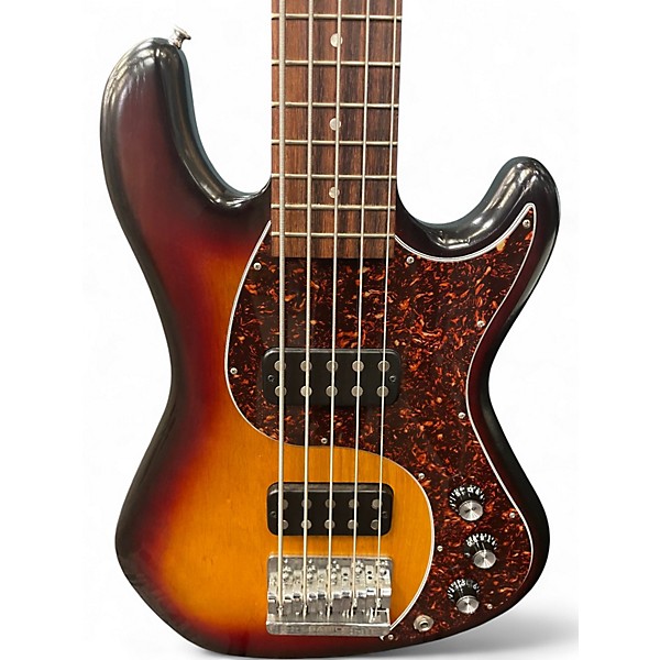 Used 2013 Gibson EB5 5 String 2 Tone Sunburst Electric Bass Guitar