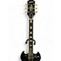 Used Epiphone SG Standard Black and Gold Solid Body Electric Guitar