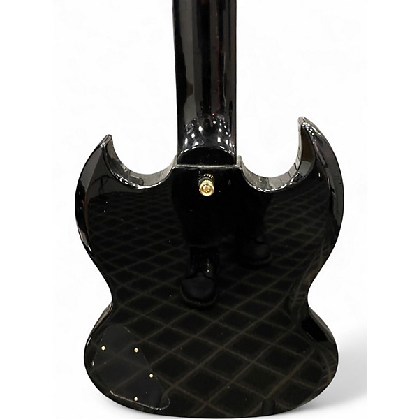 Used Epiphone SG Standard Black and Gold Solid Body Electric Guitar