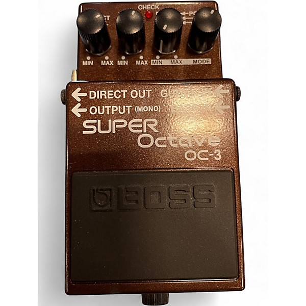 Used BOSS OC3 Super Octave Effect Pedal
