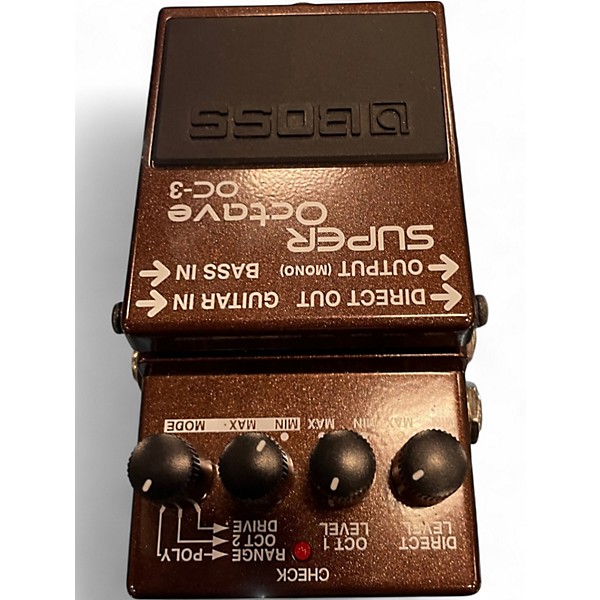 Used BOSS OC3 Super Octave Effect Pedal