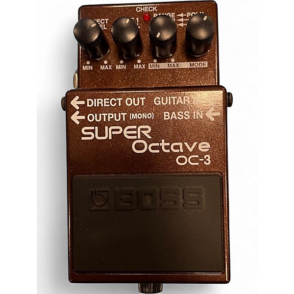 Used BOSS OC3 Super Octave Effect Pedal