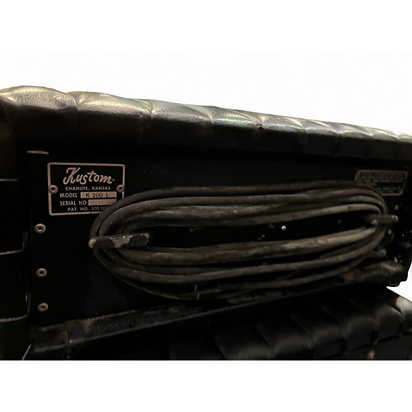 Vintage 1980s Kuston 100 Guitar Power Amp