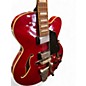 Used Ibanez AFS75T Artcore Bigsby Red Hollow Body Electric Guitar