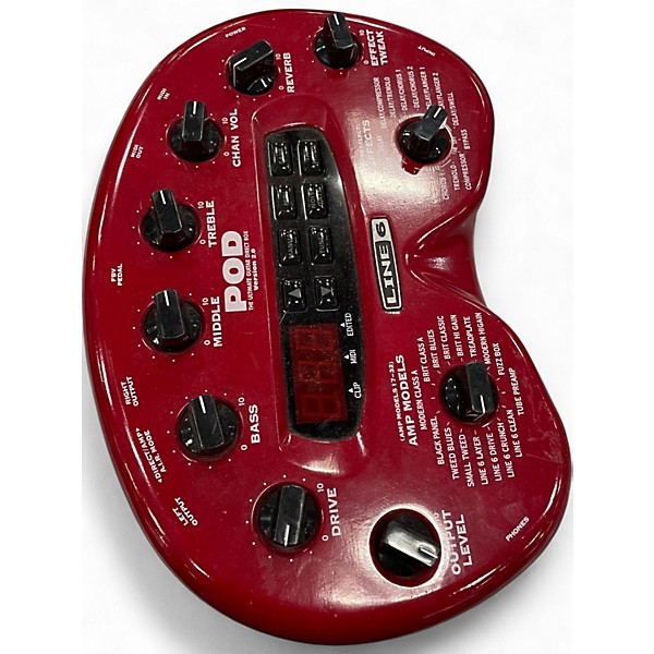 Used Line 6 Pod 2.0 Amp Modeler Effect Processor
