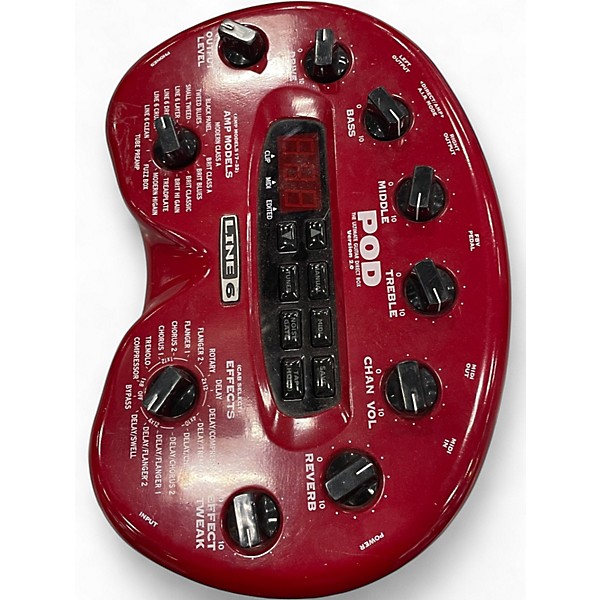 Used Line 6 Pod 2.0 Amp Modeler Effect Processor