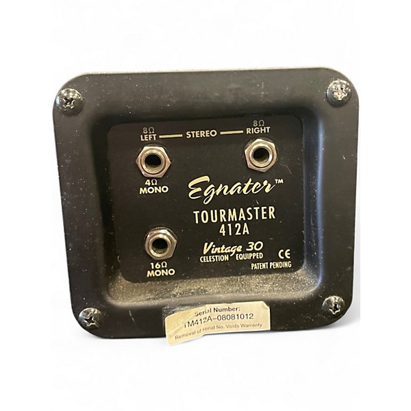 Used Egnater Tourmaster 412A 4x12 Guitar Cabinet