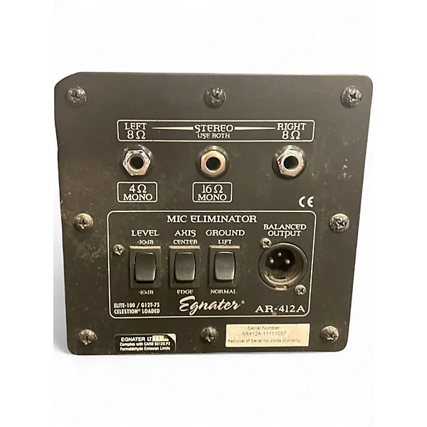 Used Egnater AR412A 4x12 Slant Guitar Cabinet