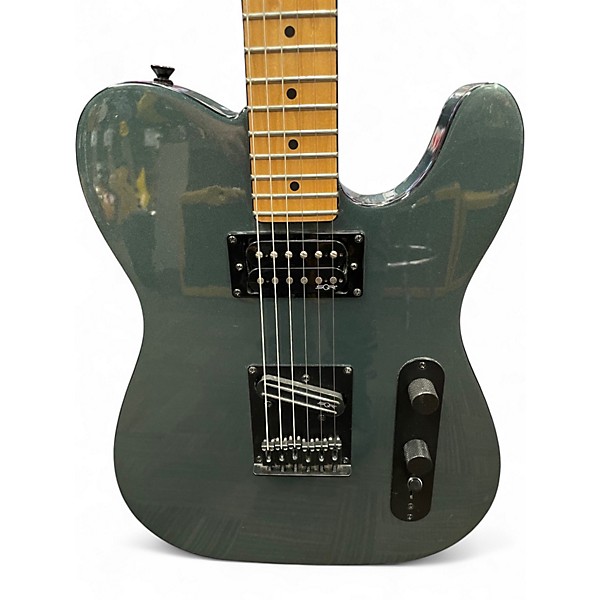 Used Squier Contemporary Telecaster RH Gunmetal Metallic Solid Body Electric Guitar