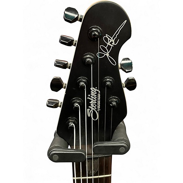 Used Sterling by Music Man JP70 John Petrucci Signature Satin Black Solid Body Electric Guitar