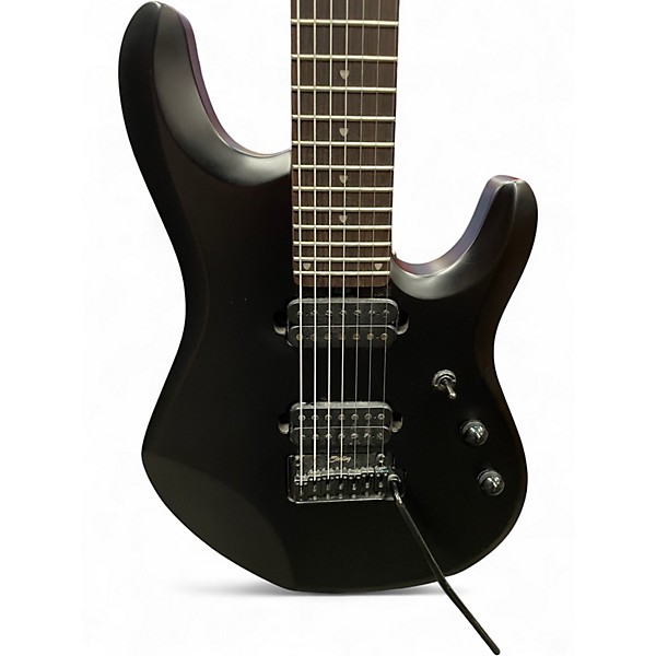 Used Sterling by Music Man JP70 John Petrucci Signature Satin Black Solid Body Electric Guitar