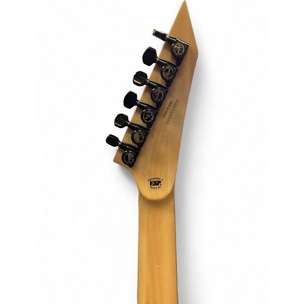 Used ESP E-II M-I Neck Thru Snow White Solid Body Electric Guitar