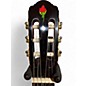 Used Esteban 7th anniversary Black Flowers Classical Acoustic Electric Guitar