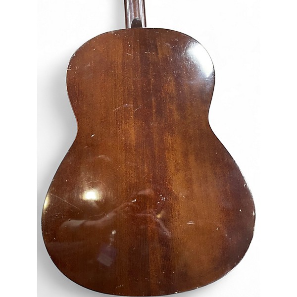 Vintage 1970s Yamaha FG-75 Vintage Natural Acoustic Guitar