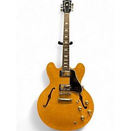 Used 2019 Gibson ES335 FIGURED Memphis Natural Hollow Body Electric Guitar