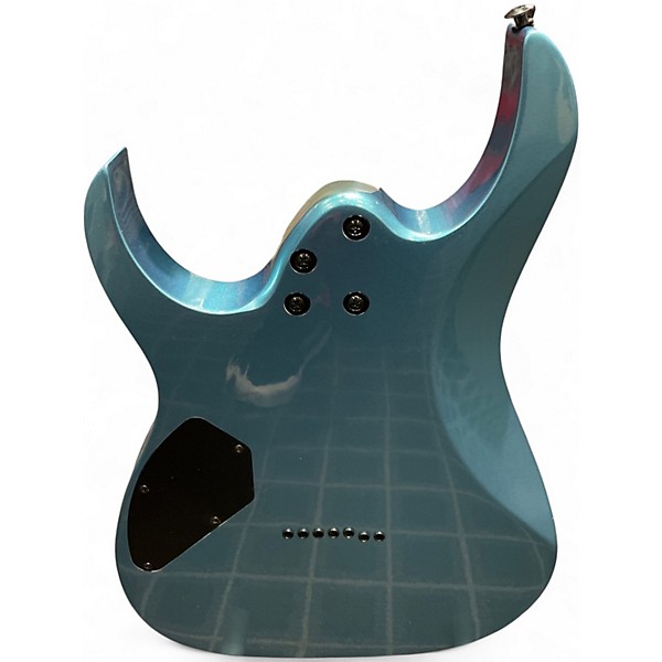 Used Ibanez Gio Ax 7 String Blue Solid Body Electric Guitar