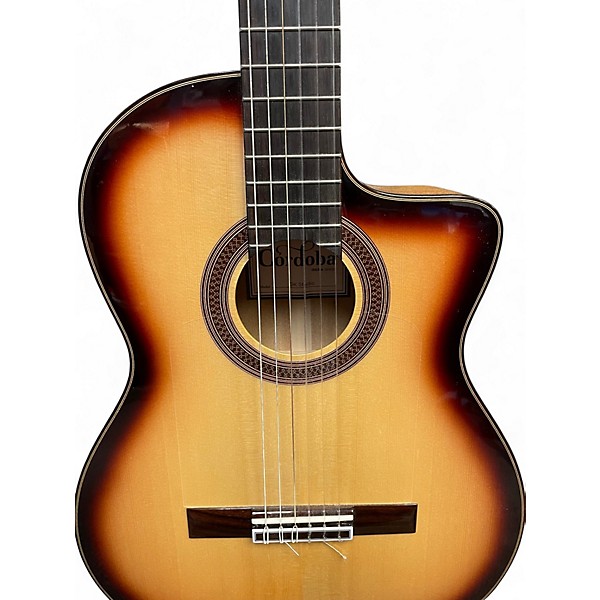 Used Cordoba GK Studio Sunburst Classical Acoustic Guitar