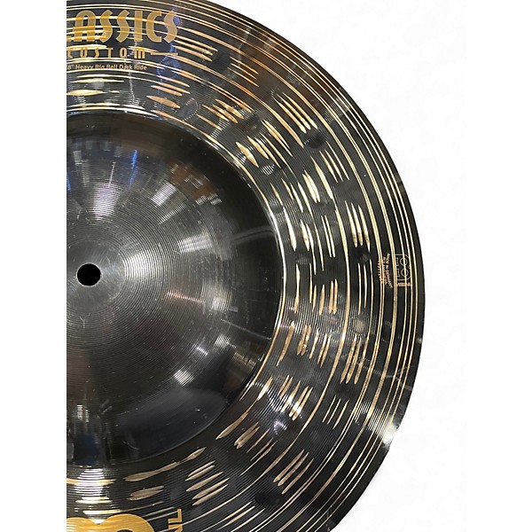Used MEINL 18in CLASSICS CUSTOM DARK HEAVY BIG BELL RIDE Cymbal