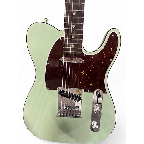 Used 2024 Fender American Ultra Luxe Telecaster Seafoam Green Solid Body Electric Guitar