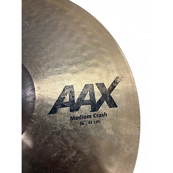 Used SABIAN 16in AAX Medium Crash Cymbal