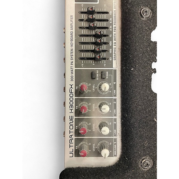 Used Behringer K3000FX 300W Keyboard Amp