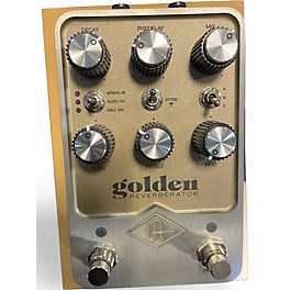 Used Universal Audio Golden Reverbator Effect Pedal