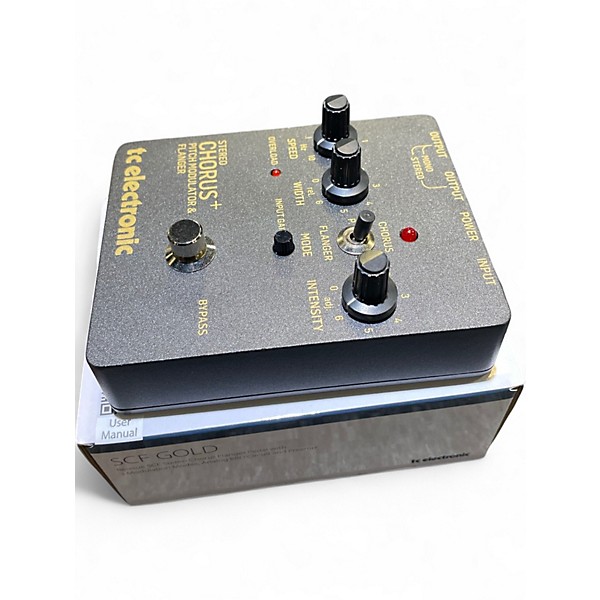 Used TC Electronic Stereo Chorus+ Effect Pedal