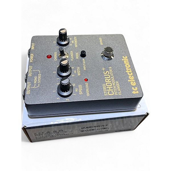 Used TC Electronic Stereo Chorus+ Effect Pedal