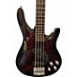 Used Washburn XS-6 Quilted Brown Burst Electric Bass Guitar