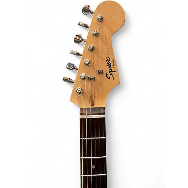 Used 2007 Squier Bullet Stratocaster Vintage White Solid Body Electric Guitar