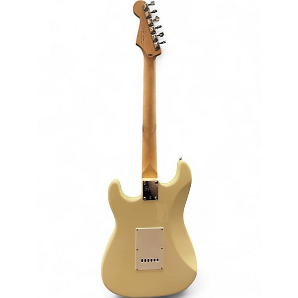 Used 2007 Squier Bullet Stratocaster Vintage White Solid Body Electric Guitar