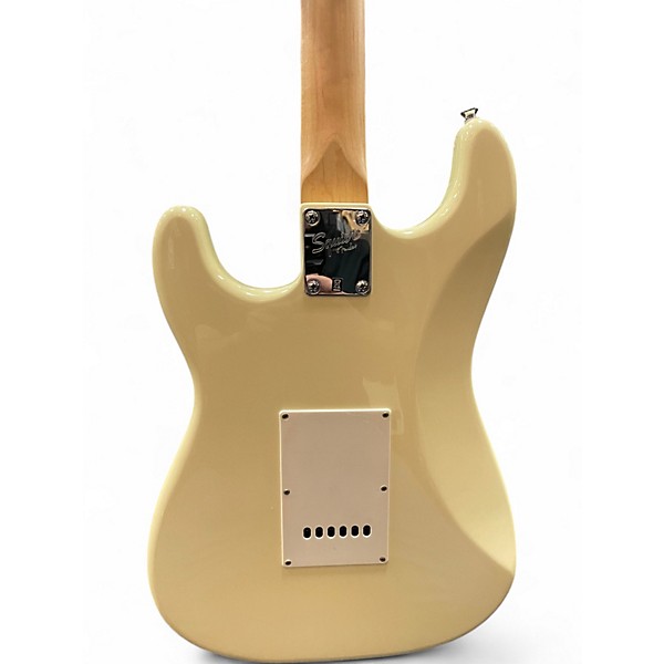 Used 2007 Squier Bullet Stratocaster Vintage White Solid Body Electric Guitar
