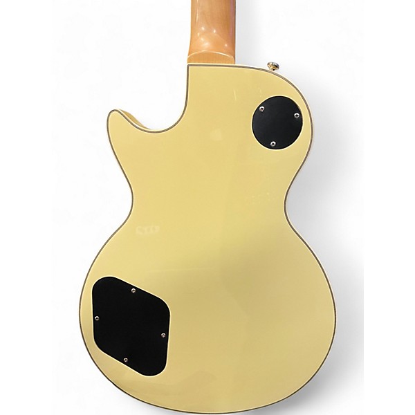 Used Epiphone Zakk Wylde Bullseye Les Paul Custom Plus Black and Yellow Solid Body Electric Guitar