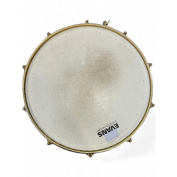 Used Ludwig 14X3.5 Carl Palmer Snare Metallic Green Drum