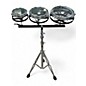 Used Remo 3 Piece Rototom Black Roto Toms thumbnail