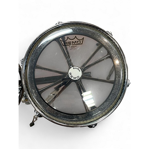 Used Remo 3 Piece Rototom Black Roto Toms