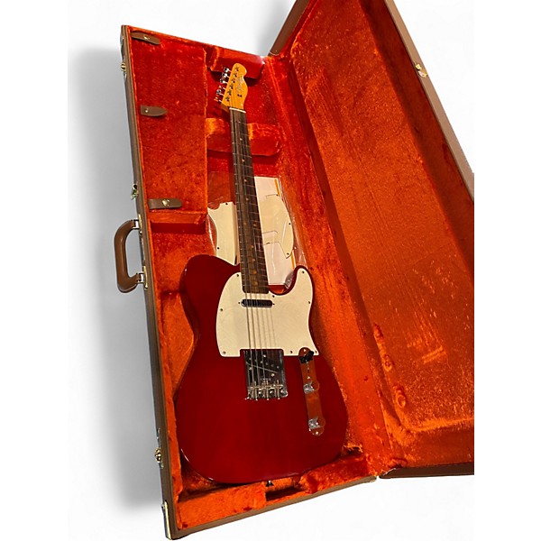 Used Fender American Vintage II 1963 Telecaster Crimson Red Transparent Solid Body Electric Guitar
