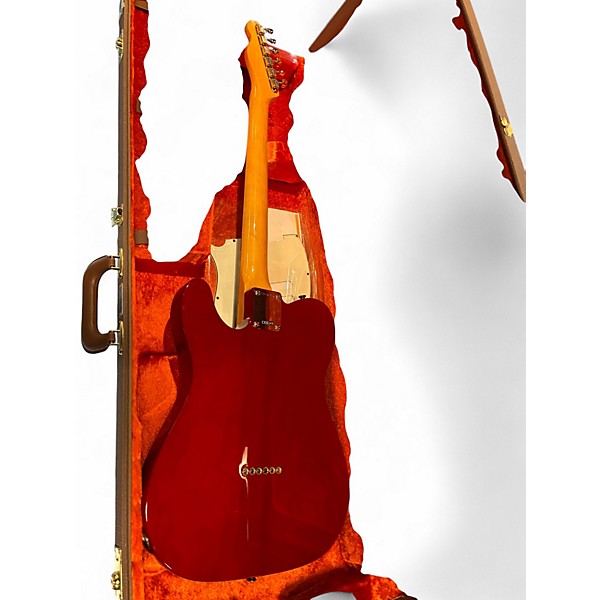 Used Fender American Vintage II 1963 Telecaster Crimson Red Transparent Solid Body Electric Guitar