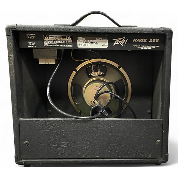 Used Peavey Rage 158 1X8 15W Guitar Combo Amp