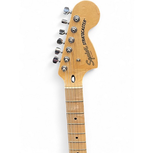 Used Squier Affinity Stratocaster Olympic White Solid Body Electric Guitar