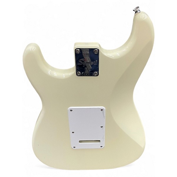 Used Squier Affinity Stratocaster Olympic White Solid Body Electric Guitar