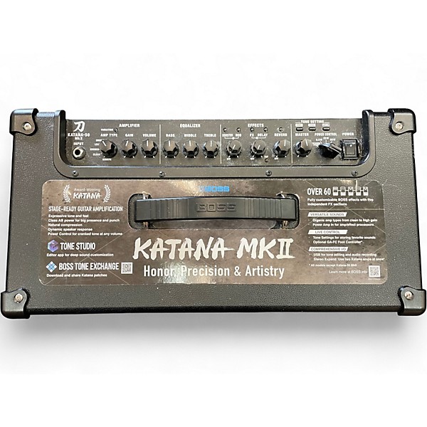 Used BOSS Katana KTN50 MKII 50W 1X12 Guitar Combo Amp