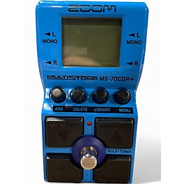 Used Zoom MS-70CDR+ MULTISTOMP Effect Processor