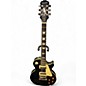 Used Epiphone Les Paul Traditional Pro Black Solid Body Electric Guitar thumbnail