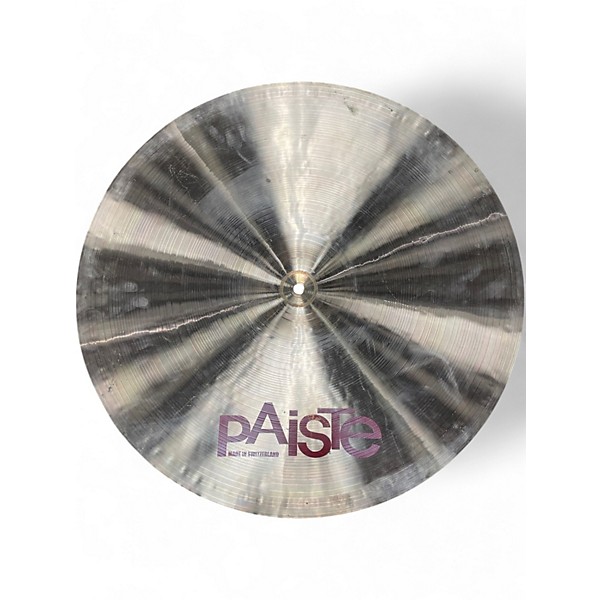 Used Paiste 20in 2002 Crash Cymbal