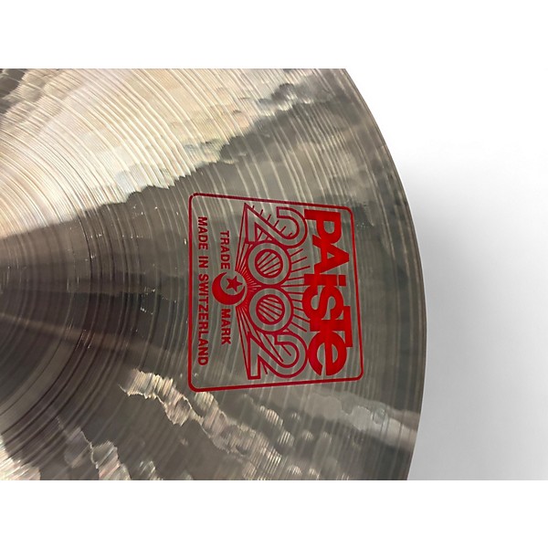 Used 2020s Paiste 18in 2002 Crash Cymbal